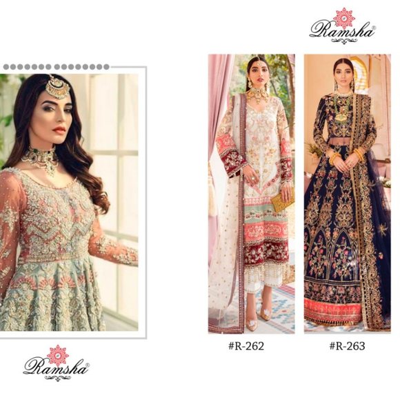 RAMSHA R-262 R-263 AND R-264 WHOLESALE PAKISTANI - Picture 4 of 5